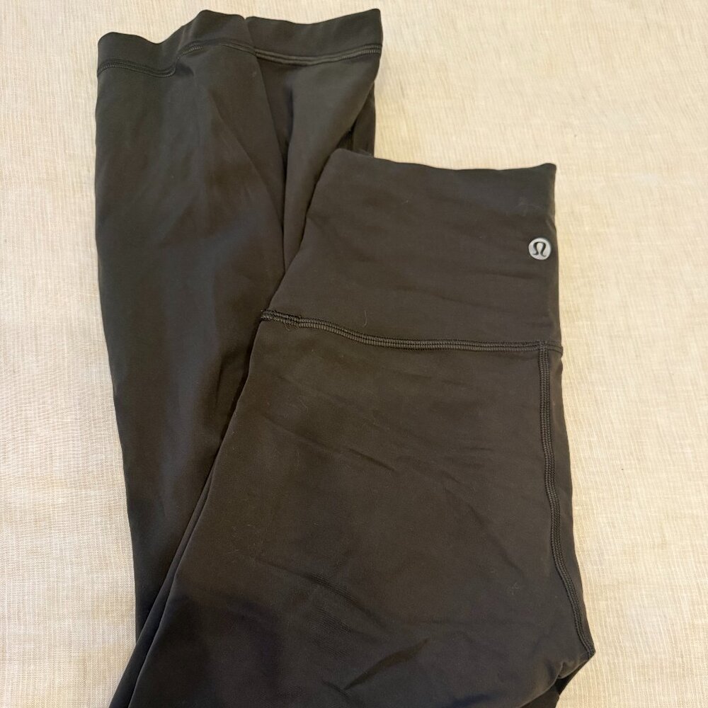 Wunder Train High-Rise Tight 25", Dark Olive, Size 6